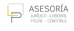 Logo Gestoría Lucía Pérez Martín